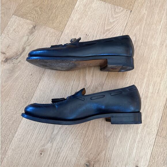 Gucci Men's Tassel Lion Loafers Size US7.5 Black - Picture 5 of 11